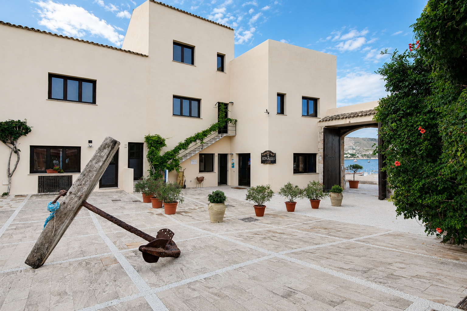 Ingresso Phi Hotel La Tonnara di Bonagia